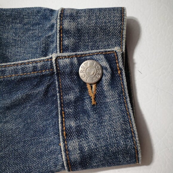 J. Crew Ladies Medium Wash Size Medium Button Front Jean Jacket - Picture 7 of 11